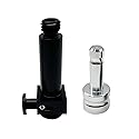 LS2015 New Quick Release Adapter for RTK Compatible for Prism Pole SECO TOPCON Trimble Swiss Type GPS Surveying, Aluminum GPS GNSS RTK Quick Release