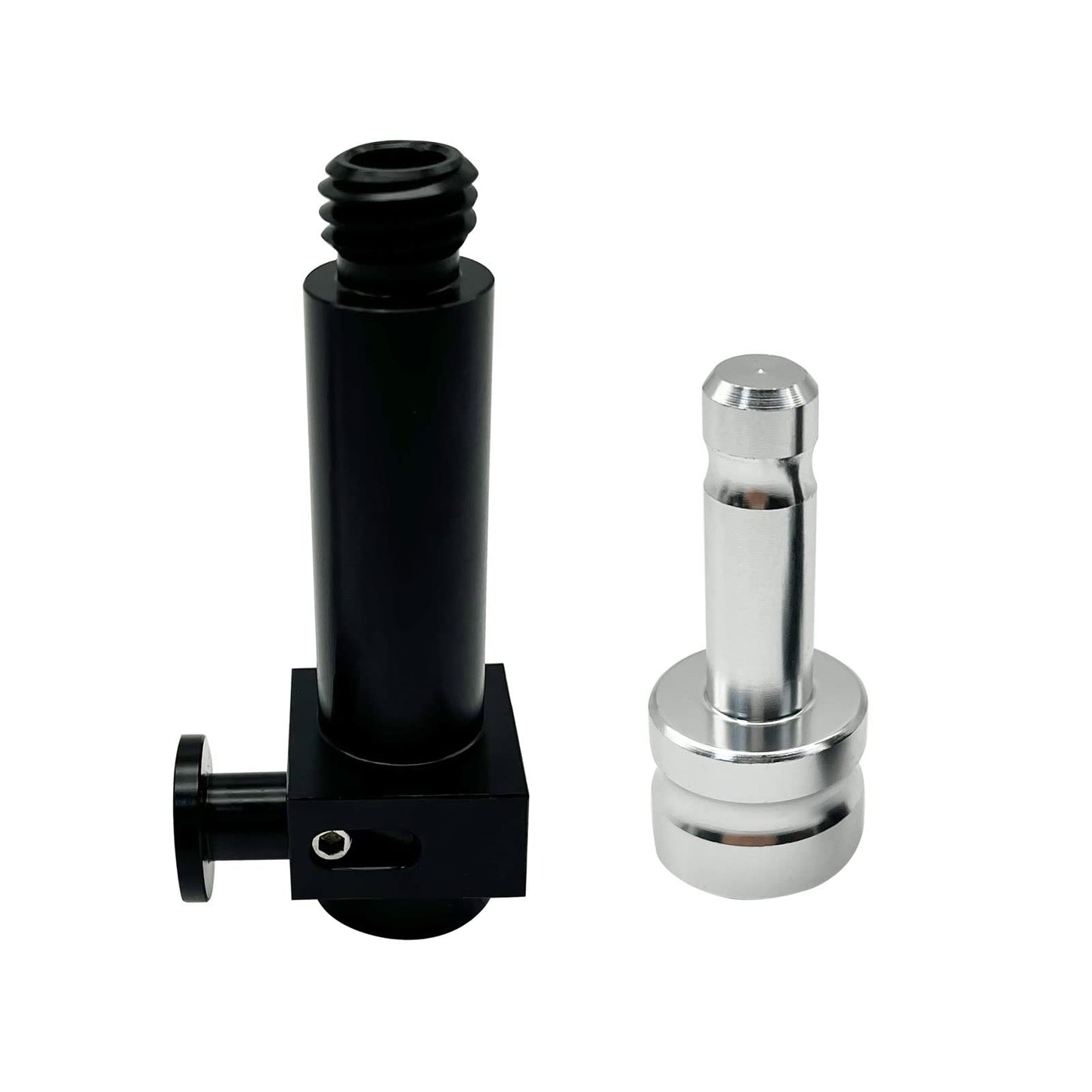 LS2015 New Quick Release Adapter for RTK Compatible for Prism Pole SECO TOPCON Trimble Swiss Type GPS Surveying, Aluminum GPS GNSS RTK Quick Release