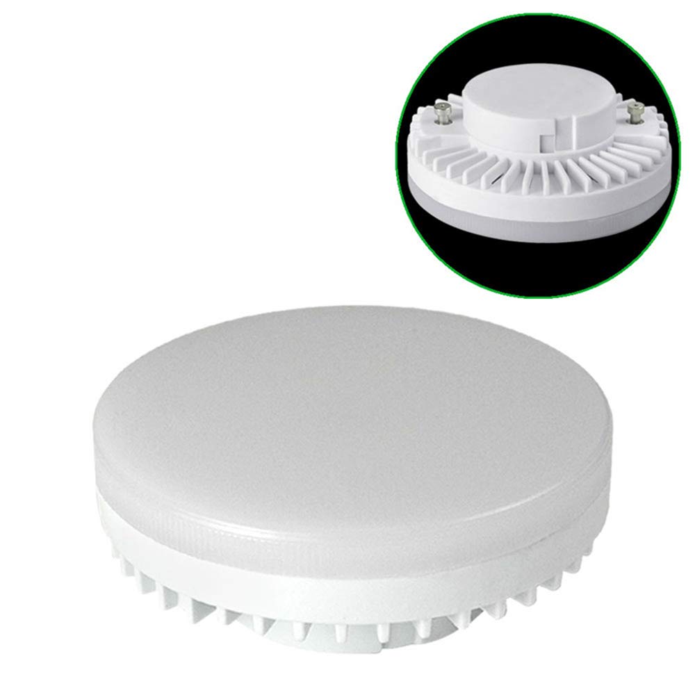 GX53 LED Bulbs 7W 700 Lumen Warm White 3000K Base CFL Replacement LED Puck Lights for Kitchen Under Cabinet Counter Exhibition Shop Showroom Lighting