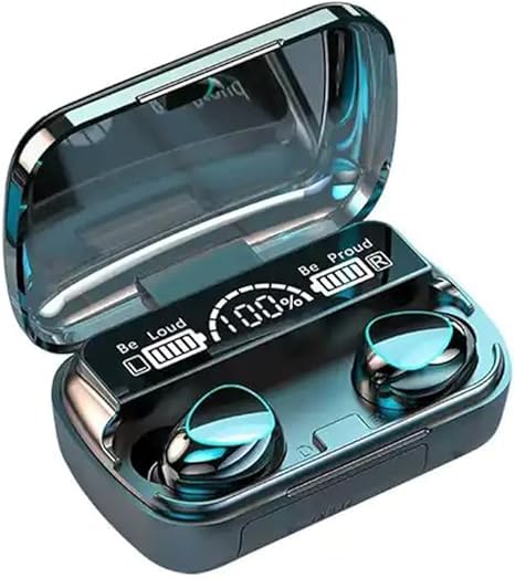 M10 AI Language Translator Earbuds, Supports 144 Languages,Online Translation Real Time, Earphone 3-in-1 Accents，Earbuds Perfect for Travel Business…
