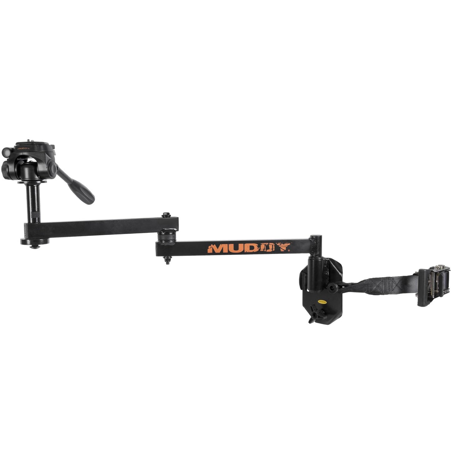 MUDDY Hunt Hard Compact Durable Aluminum Lightweight Ergonomic Portable Easy-to-Install Silent Outdoor Camera Arm | 24" Reach with Over 5 Points