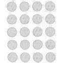 20Pcs Silver Earbud Filter Set - 4mm Protective Mesh for in-Ear Headphones | Durable Dustproof Earphone Accessories with Easy-Replacement Design