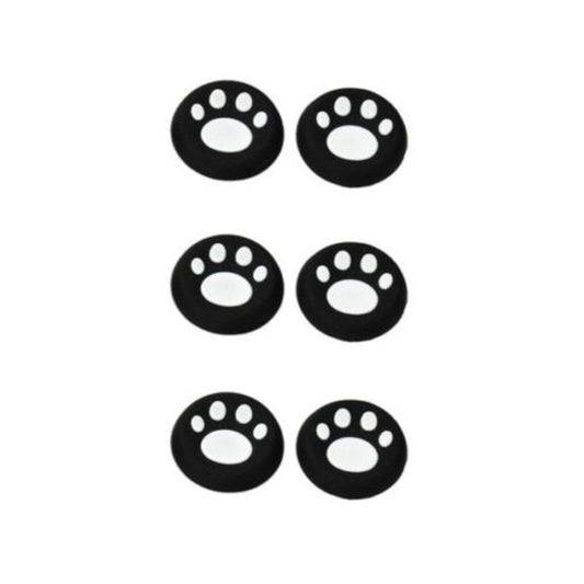 OSTENT 6 x Colorful Analog Joystick Button Protector for Sony PS4 Controller - Color White