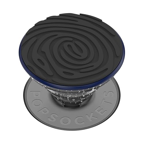PopSockets Adhesive Phone Grip, Holder, Phone Stand, Black - Imprint Black