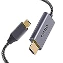 OseTub 4K USB C to HDMI Cable 10ft [Braided, High Speed] - Mirror iPhone 15 Pro/MacBook to TV for Movies, Work, Zoom - Compatible with MacBook