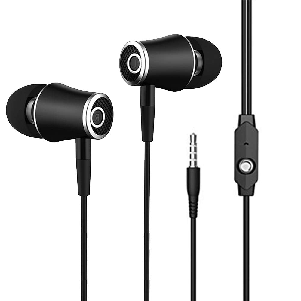 In-Ear Earbud Headphones,Earphone for Kindle Fire, Galaxy S8+, Note 8, Fire HD 8 HD 10, Voyage, Oasis eReaders Earbuds Microphone Phone -Ergonomic…