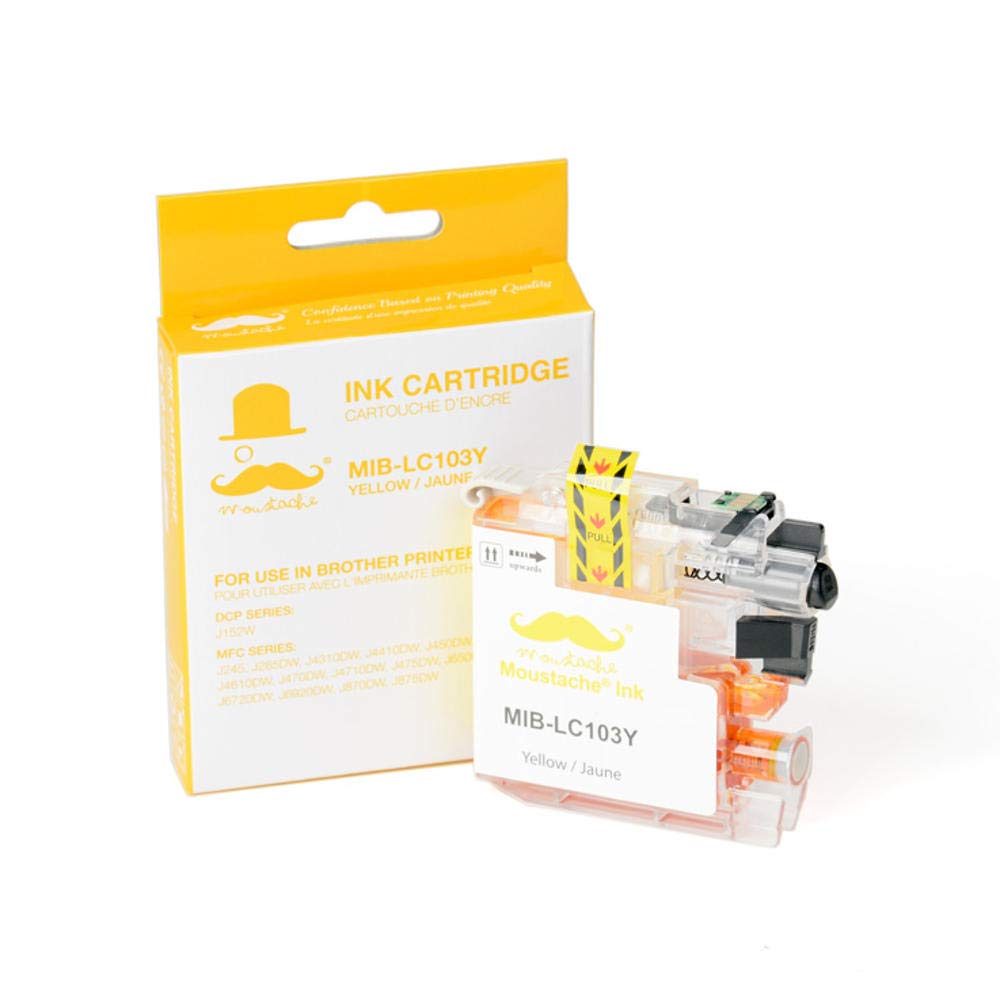 Brother LC103Y Compatible High Yield Yellow Inkjet Cartridge