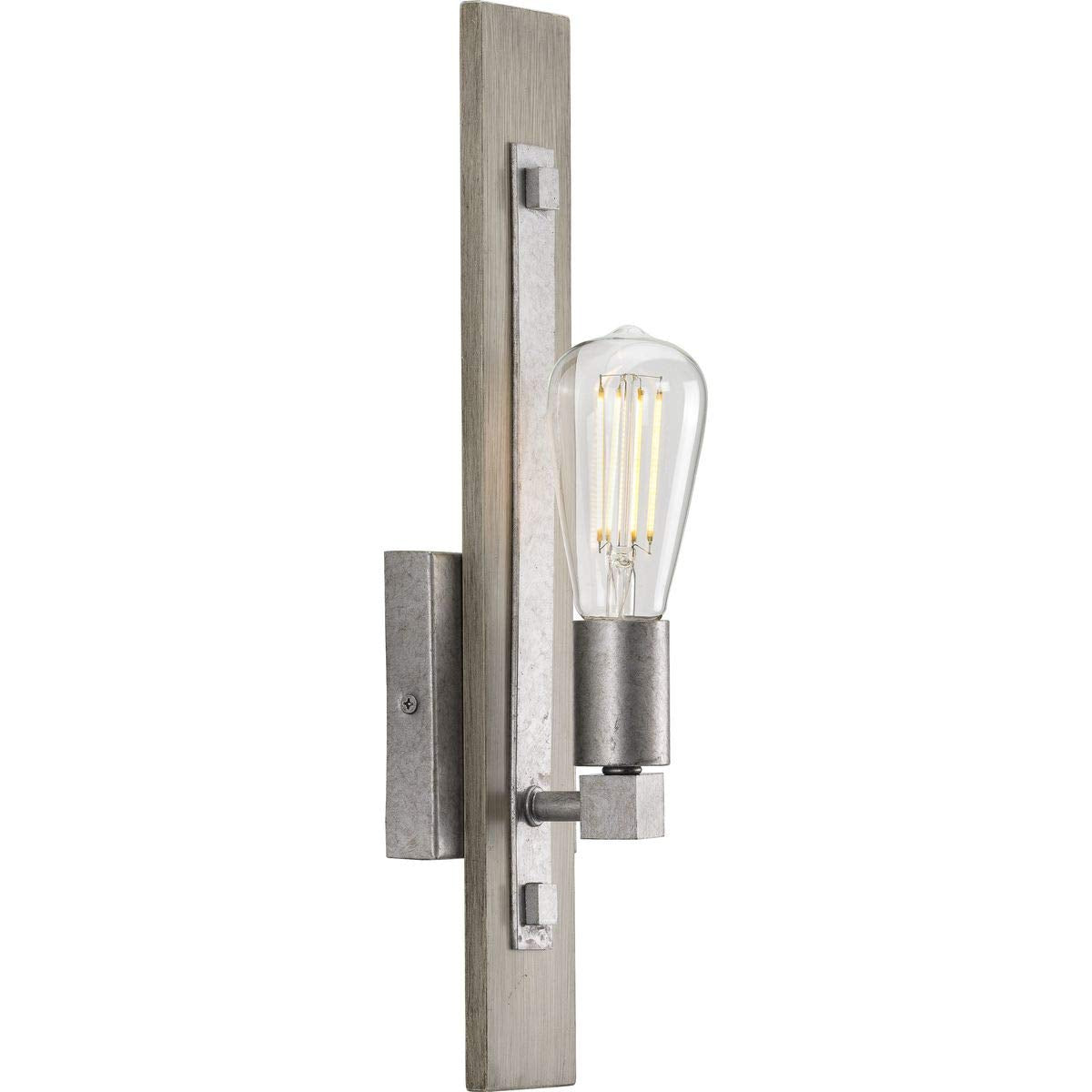 Progress Lighting Hemsworth Collection One-Light Bleached Oak Wall Bracket