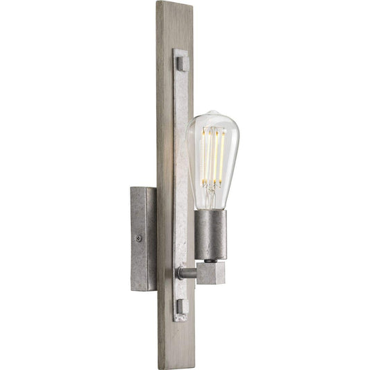 Progress Lighting Hemsworth Collection One-Light Bleached Oak Wall Bracket