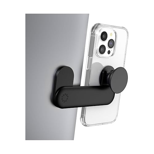 PopSockets Laptop Phone Mount for PopGrip - Black