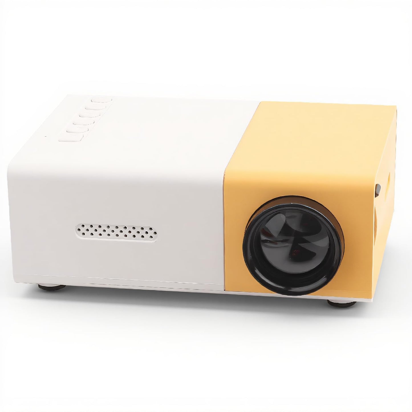 Smart Projector, Portable 6000 Lumens LED Mini Projector, 1080P Home Theater Video Projector Suitable for Outdoor Recreation and Home Theaters