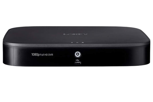 Lorex D241A81B-W 1080p HD Analog Security DVR with Advanced Motion Detection Technology and Smart Home Voice Control (M.) (Renewed)