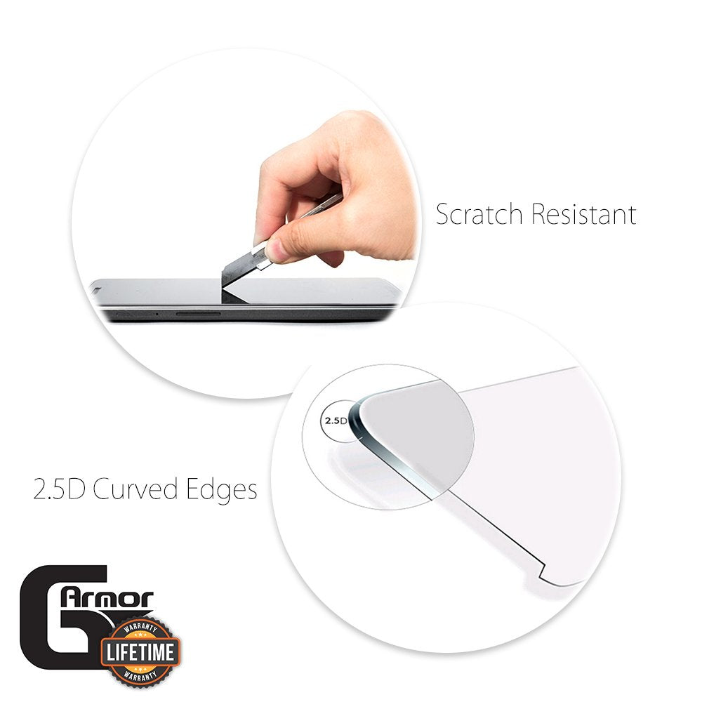 G-Armor 2 Pack Glass Screen Protector for iPhone SE 2nd & 3rd Generation
