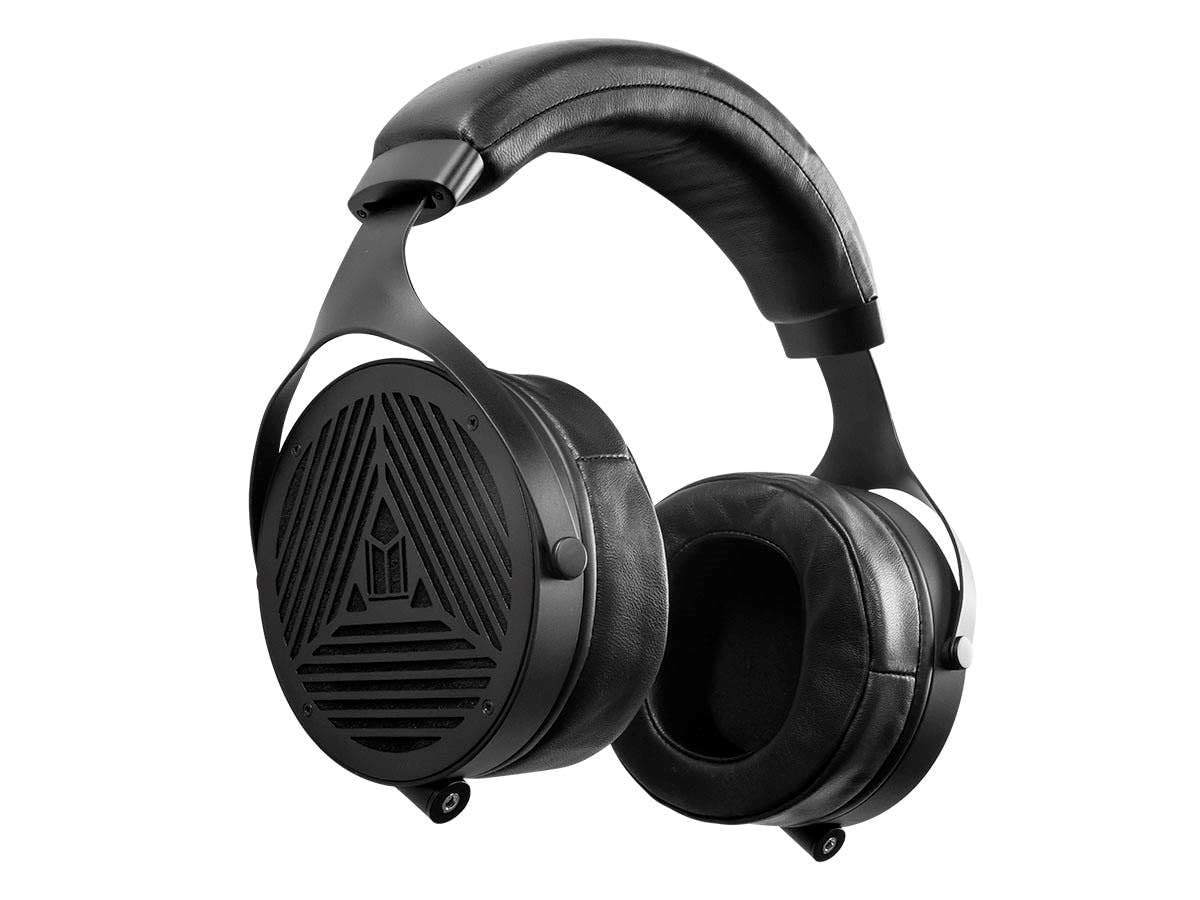 Monolith M1070 Over Ear Open Back Planar Headphones - Lightweight, Padded Headband, Plush and Removable Earpads, 106mm Planar Driver, 60 Ohms, Black