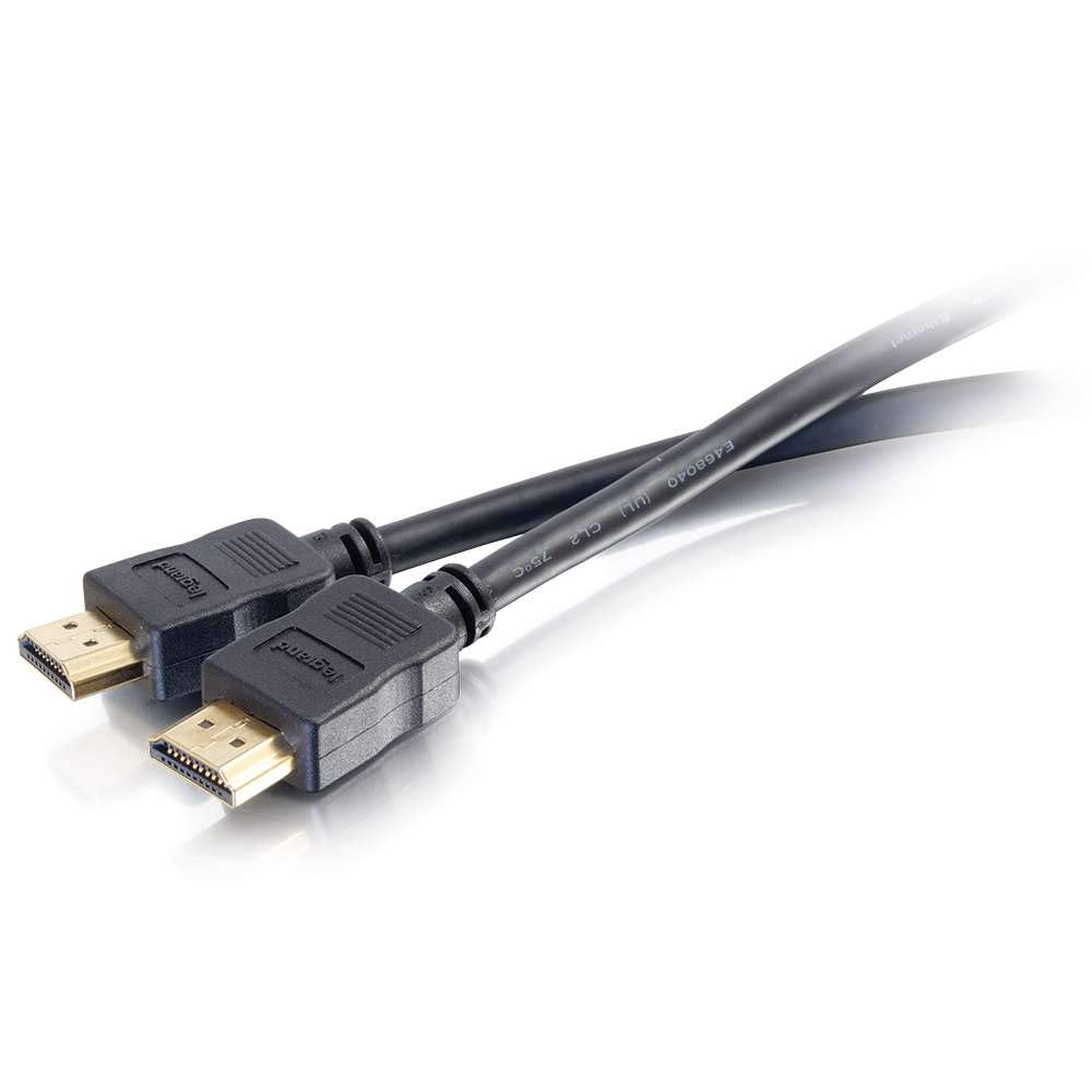 C2G HDMI Cable, 4K, High Speed & Active HDMI Cable, CL3, 60Hz, 15 Feet (4.57 Meters), Black, Cables to Go 41412