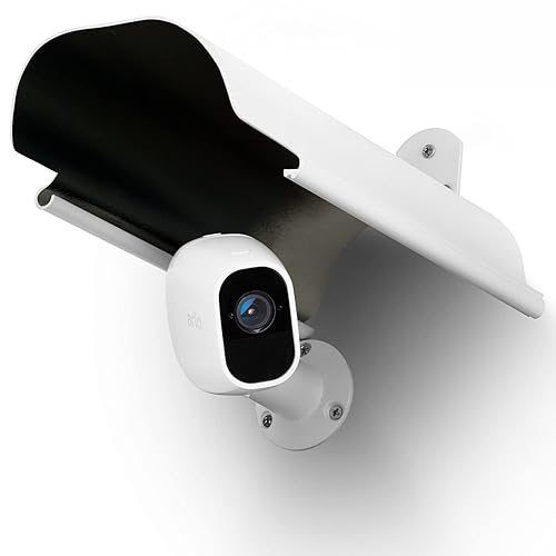 Uogw Sun Rain Shade Camera Cover Shield Works for Blink XT,XT2,(3rd Gen) XT3,XT4 (4th Gen),Arlo,Arlo Pro,WyzeCam,Nest,Ring,Protective Roof for Outdoor
