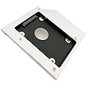 Universal 9.5mm SATA 2nd Hard Drive SSD HDD Optical Bay Caddy Frame Tray for Dell Inspiron 17 7000 7737 i7 i5