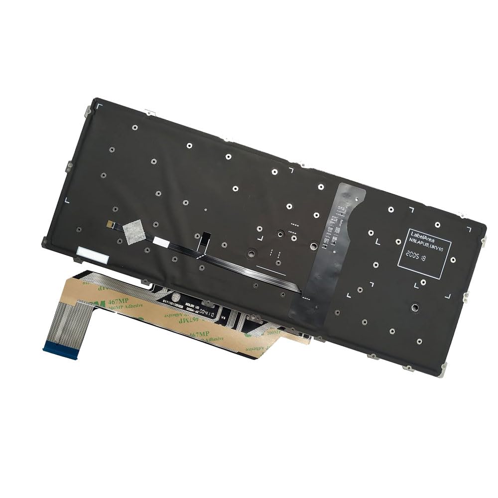 Laptop Keyboard Compatible for HP EliteBook x360 1030 G2 1030 G3 1030 G4 US Layout Backlit 918018-001 L31883-001 L31882-001