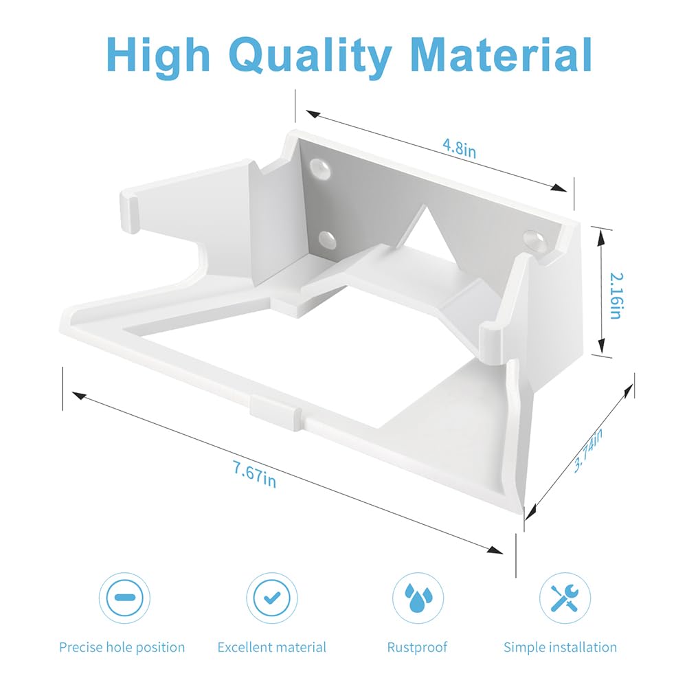 Sactulaz for Starlink Router Mount and Cable Wrap Cord Around Back of the Bracket for a Clean Look and Appearance,Starlink Gen2 Router Wall Mount WiFi