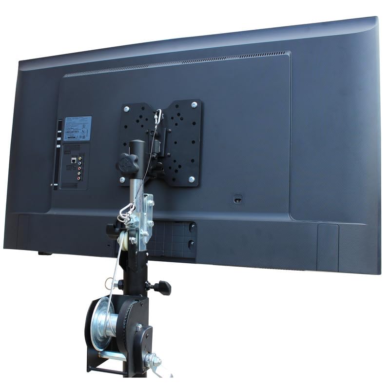 Prox XT-MEDIAMOUNT Universal 32" to 80" TV Bracket Clamp with Vesa Mounting Bracket for F34 F32 12" Bolt Truss or Speaker Stands