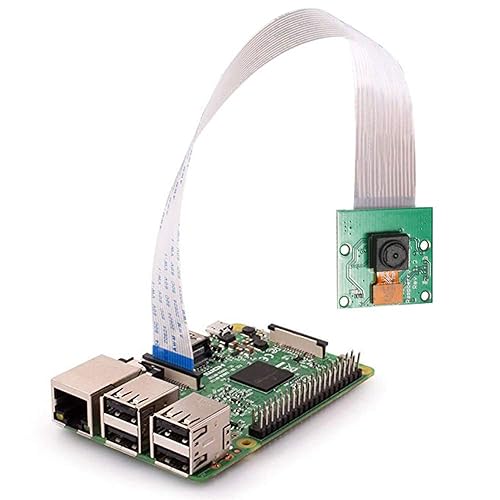 DORHEA Raspberry Pi Mini Camera Video Module 5 Megapixels 1080p Sensor OV5647 Webcam for Raspberry Pi Model A/B/A+/B+, Pi 2B and Raspberry Pi 3B, Pi 3