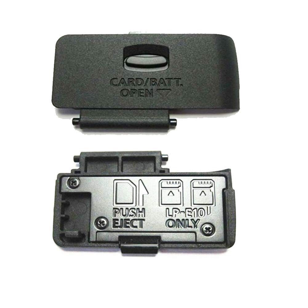 Shenligod Battery Door Cover Repair Part Replacement Battery Lid Cap for Canon 1100D 1200D Rebel T3 T5 Kiss X70 X50 DSLR Digital Camera Repair