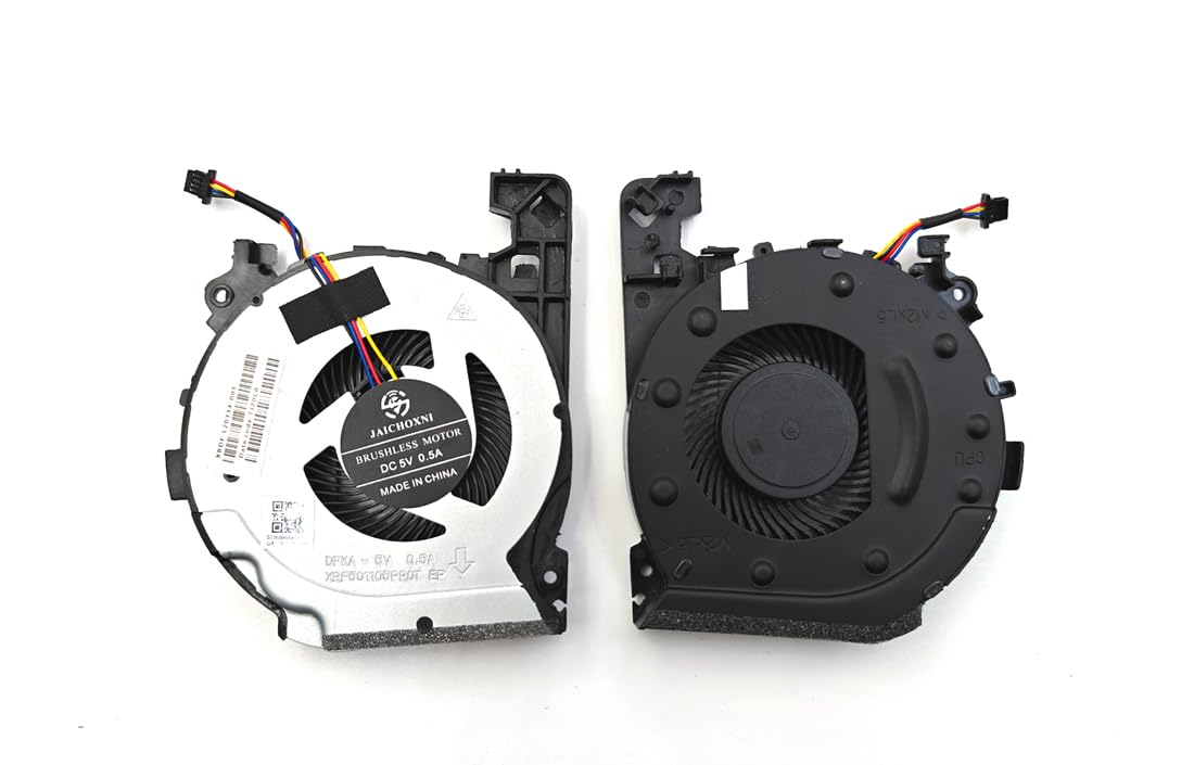 Replacement CPU and GPU Fan for HP Pavilion 15-CX 15-CX0020NR 15-CX0030NR 15-CX0040NR 15-CX0042NR 15-CX0045NR 15-CX0049NR 15-CX0056WM 15-CX0058WM