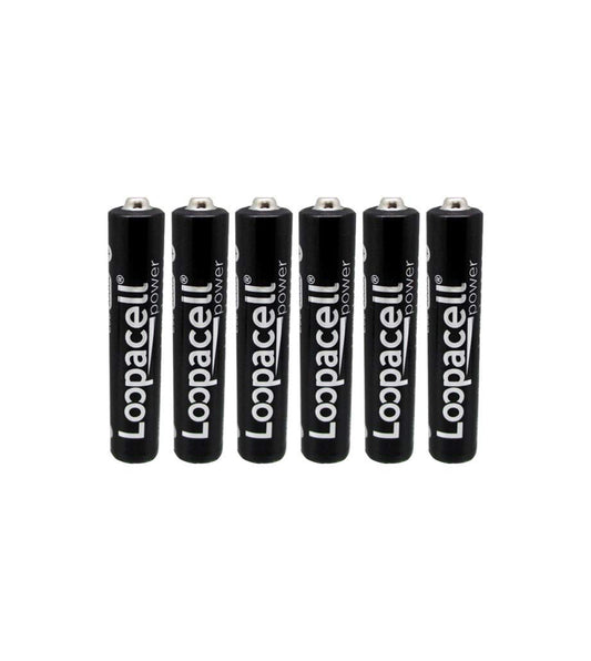 LOOPACELL 6 New AAAA Batteries
