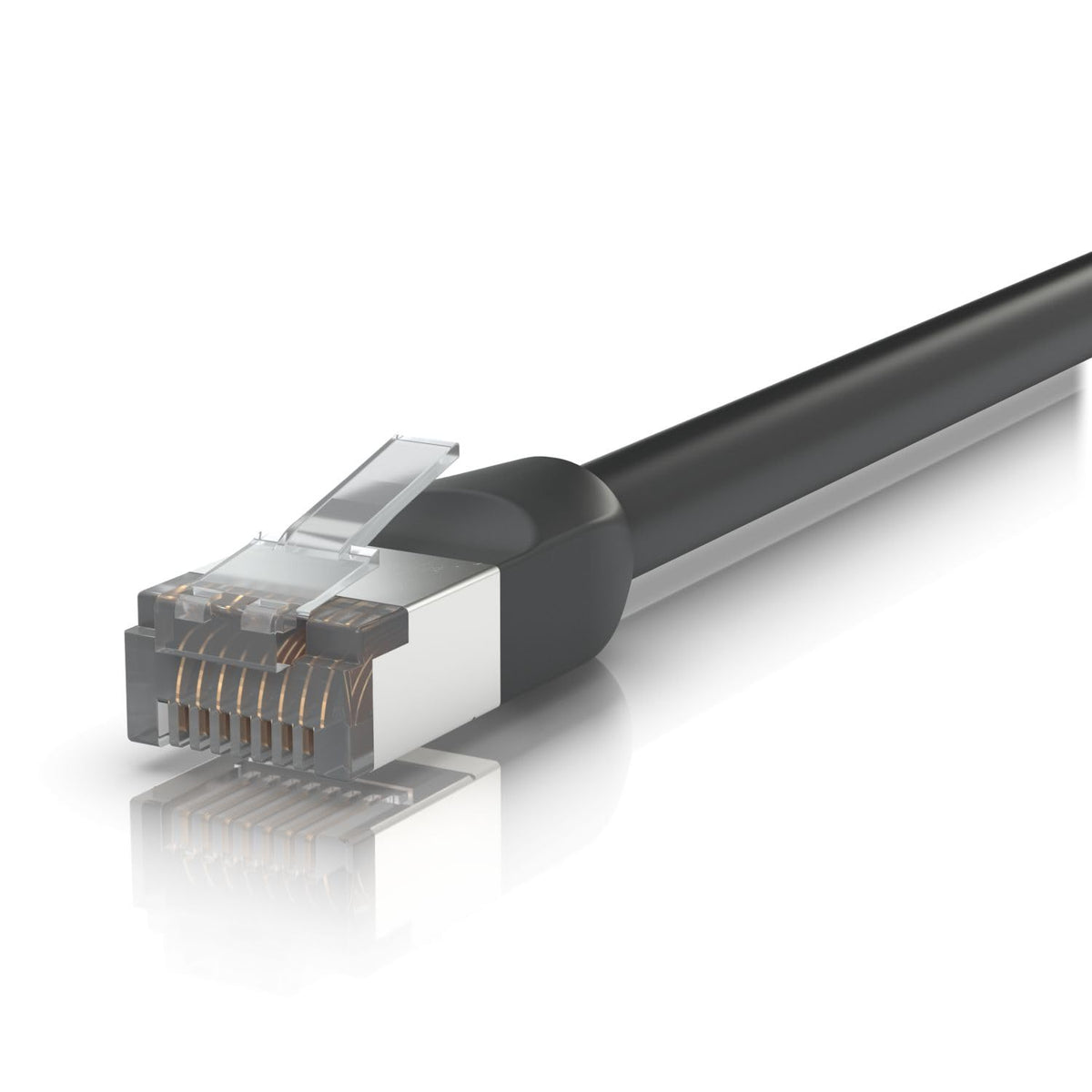 UBIQUITI Patch Cable Outdoor 8M Black, all-weather, RJ45 Ethernet Cable, Category 5e, Weatherproof