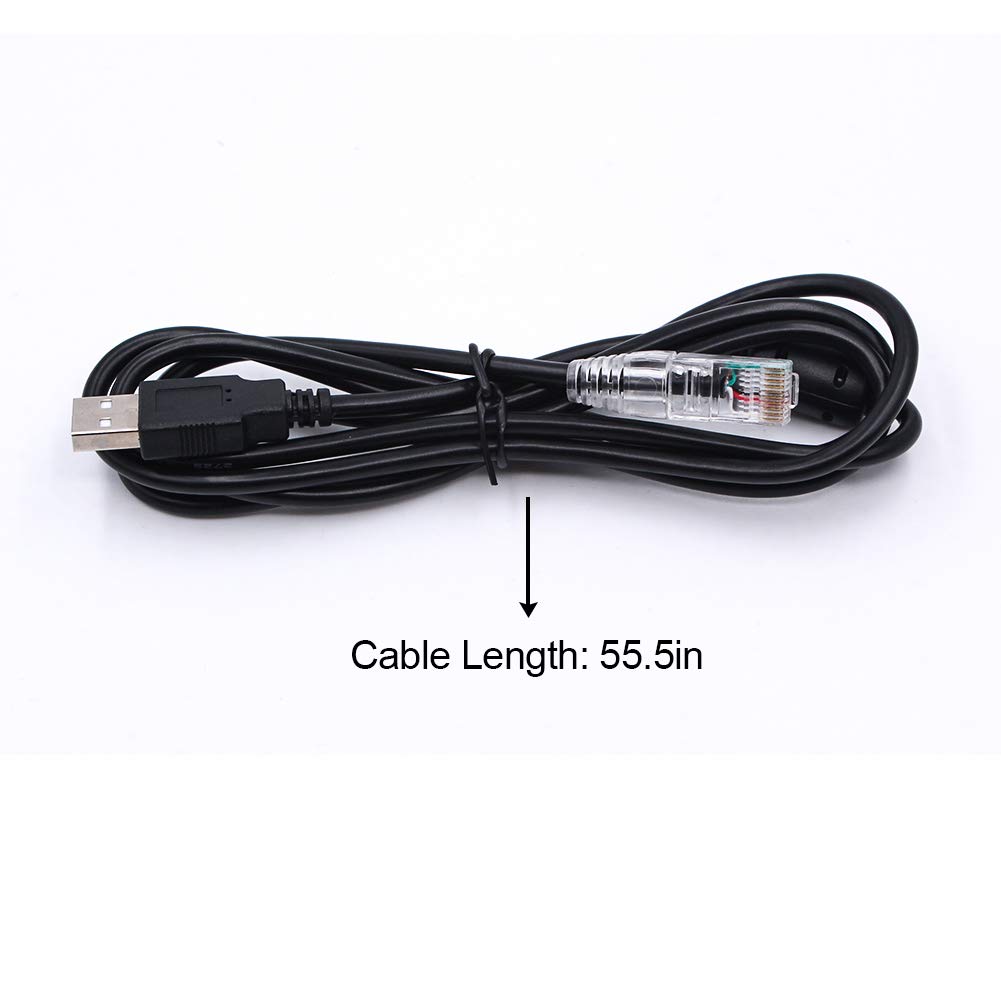 Aimtobest PMKN4147 PMKN4147A USB Programming Cable Compatible for Motorola XPR2500 CM200D CM300D DEM400 DM1400 DM1600 DM2400 DM2600 XiR M3188 M3688