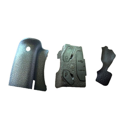 3Pcs/ Set for Canon EOS 80D Rubber Camera Hand-held Rubber+Side Rubber+Thumb Rubber