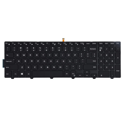 Keyboard Replacement for Dell inspiron 15 3000 5000 3541 3542 3543 3551 3552 3558 3593 5542 5545 5547 5755 5551 5558 5552 5758 5759 5559, inspiron 17