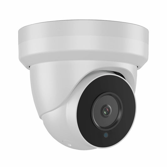 Vonnision 4K 8MP Security PoE IP Camera 80ft IR Night Vision Turret Dome Camera Outdoor with Microphone/Audio?2.8mm Fixed Lens?110°Wide Angle?IP66