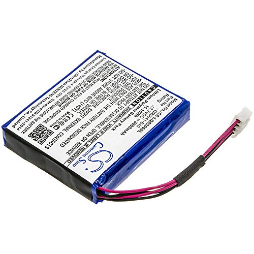 BORNMIO Replacement Battery for Qolsys IQ Panel 2 QR0041-840 SP584646-1S2P (3000mAh)