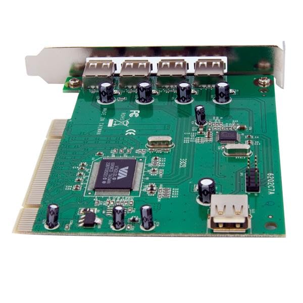 STARTECH.COM 7 Port USB 2.0 PCI Interface Card - USB Controller Adapter Card