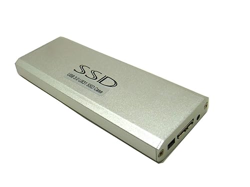 USB 3.0 External Enclosure Case,Compatible with 18 Pin SSD Adata Xm11 Xm11zzb5 from Ultrabook Ux31 Ux21 Taichi21/31