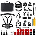 AKASO 60 in 1 Action Camera Accessories Kit Compatible with EK7000/EK7000 Pro/Brave 4/Brave 4 pro/Brave 7 LE/Brave 7/Brave 8/V50X/V50 Pro/V50