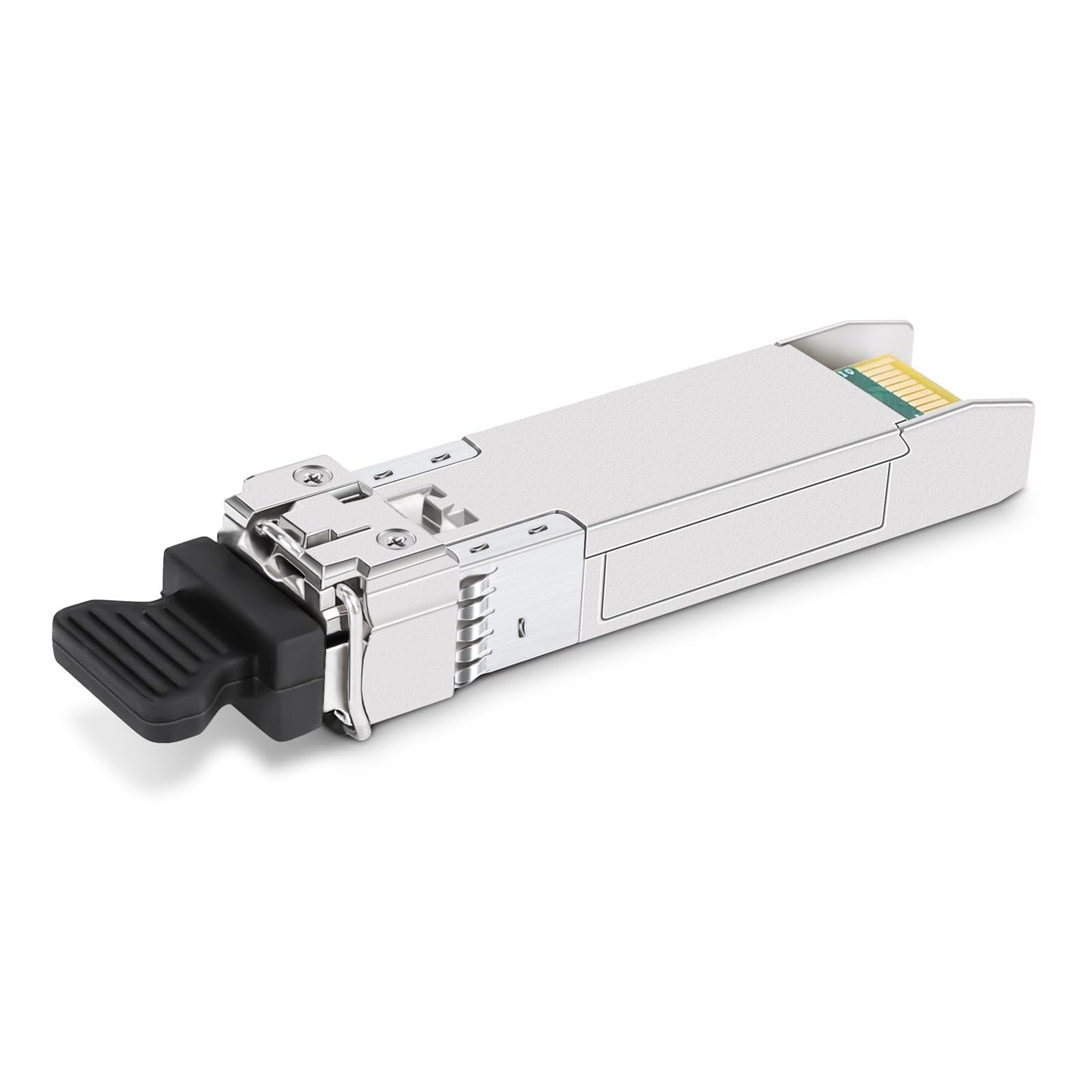 10G SFP+ Module, 10GBASE-SR 850nm 300M DDM Multimode LC SFP+ to Ethernet Port Transceiver for Intel E10GSFPSR, Fortinet, Ubiquiti, Mikrotik, D-Link