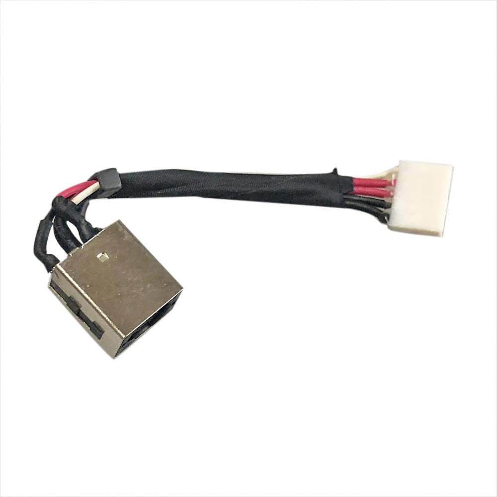 GinTai DC Power Jack W/Cable Socket Plug Charging Port Replacement for Dell Latitude E7270 7470 E7470 BC14 DC in Cable DC30100VI00 DC30100X000