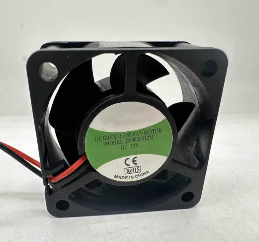 JM4020S12M 40X40X20MM 12V 2-Wire Cooling Fan