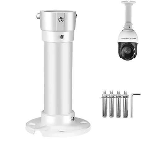 CCTV Security Camera Pendant Wall Ceiling Mount Bracket, I-Type Dome PTZ Camera Universal Camera Wall Mounting Bracket for CCTV Surveillance Camera/IP