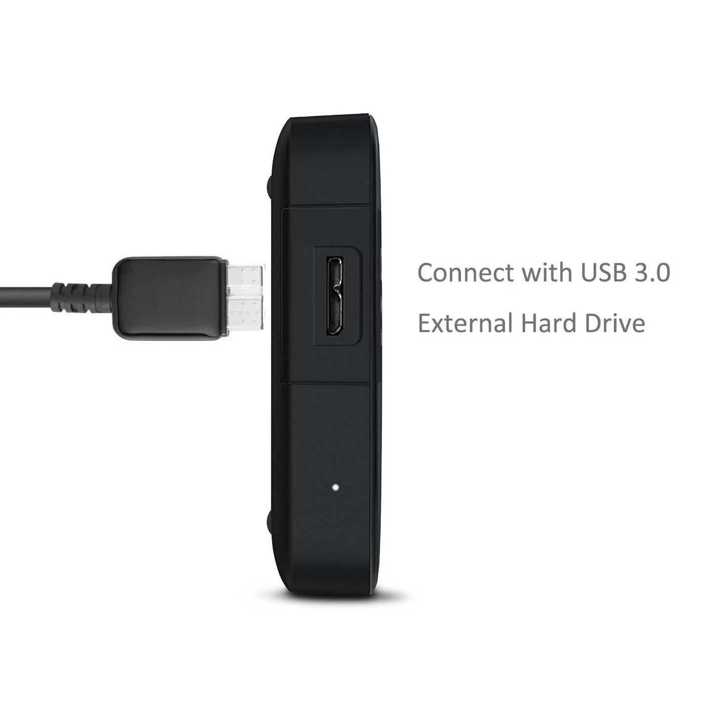 Yxflz USB 3.0 Cable - External Hard Drive Cord USB 3.0 A to Micro B Cable Compatible with Western Digital WD My Passport, Seagate, Toshiba Canvio
