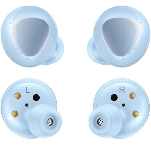 Samsung Galaxy Buds+ Plus, True Wireless Earbuds w/Improved Battery and Call Quality (Wireless Charging Case Included), (Cloud Blue) (Renewed)
