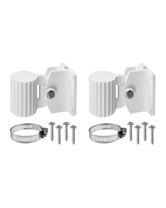 Wall Mount Bracket 2Pcs Fit for Ubiquiti NanoStation NS-5AC Loco5AC NSM5 LocoM5 NSM2 LocoM2 LTU Lite - Adjustable Outdoor Wireless Bridge Mount Fit