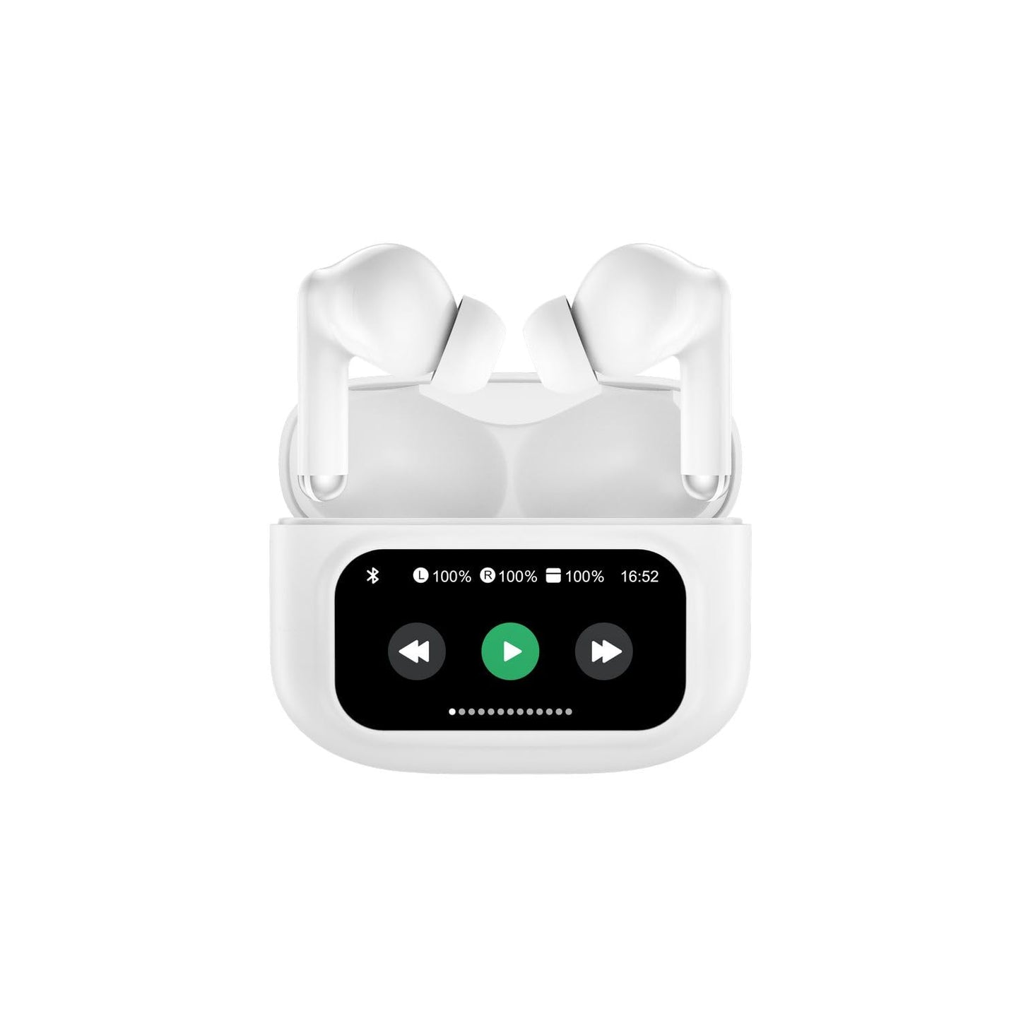 ADESSO Xtream T3 Bluetooth Wireless Earbuds with ANC and Touch Controlled Wireless Charging Case