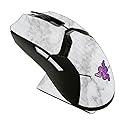 MightySkins Carbon Fiber Skin Compatible with Razer Viper Ultimate - Frost Marble | Protective, Durable Textured Carbon Fiber Finish | Easy to Apply