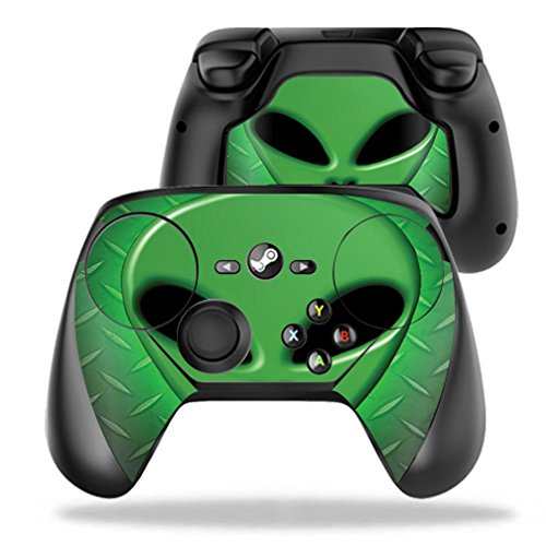 MightySkins Skin Compatible with Valve Steam Controller case wrap Cover Sticker Skins Alien Invasion