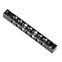 CAMVATE Cheese Bar with 1/4" Screw Holes for Monitor Mount Extend DIY Accessories (M4 Screw Hole,75mm Center Distance) - 1421 Black