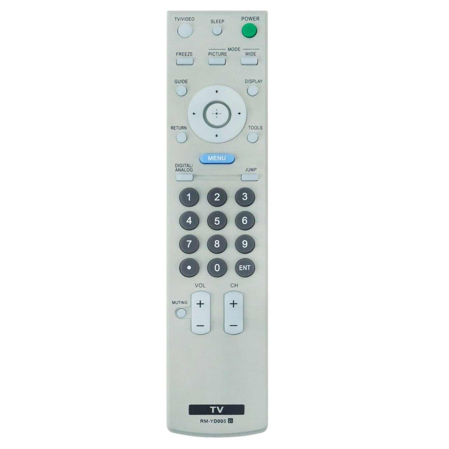New RM-YD005 Replace Remote Control for Sony Bravia TV KDL-40S2400 KDL-46S2010 KDL-26S2010