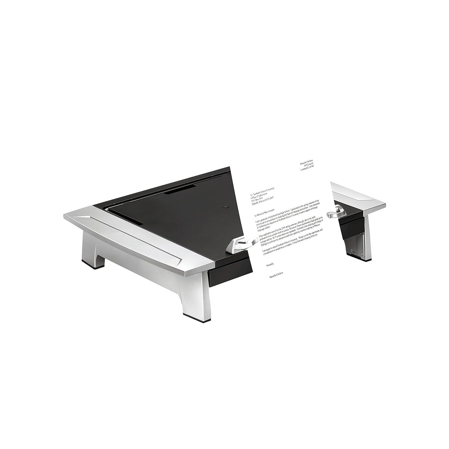 Fellowes Office Suites Standard Monitor Riser Plus (8036601), Black
